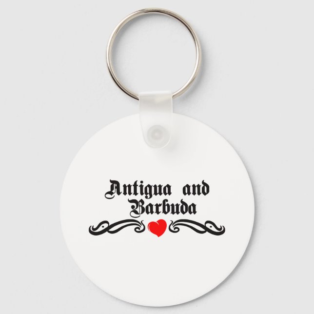 Argentina Tattoo Style Keychain (Front)