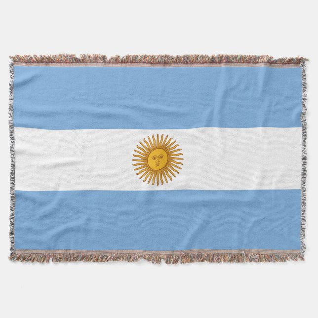 Argentina Throw Blanket (Front)