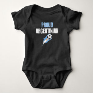 Argentina World Cup Champions 2022 Proud Baby Bodysuit