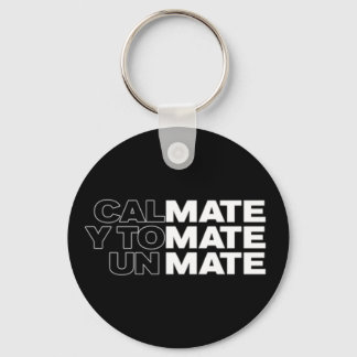 Argentina Yerba Mate Lover Saying Key Ring