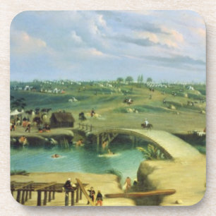 Argentine Camp on the other side of the San Lorenz Coaster