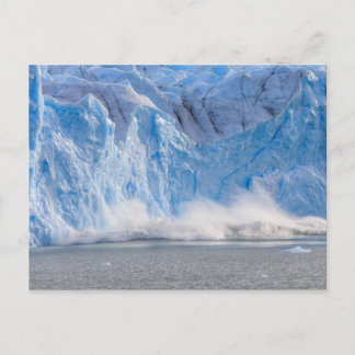 Argentine - Carte postale Glacial Ice avalanche