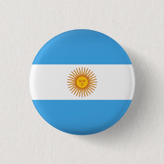 Argentine country 1 inch round button (Front)