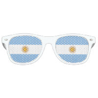 Argentine Flag Party Shades lunettes de soleil