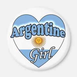 Argentine Girl Magnet