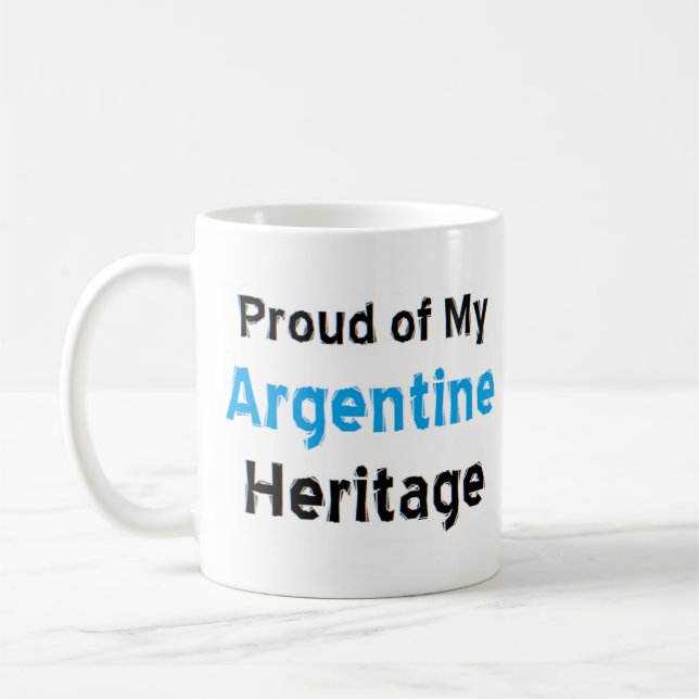 argentine heritage coffee mug (Left)