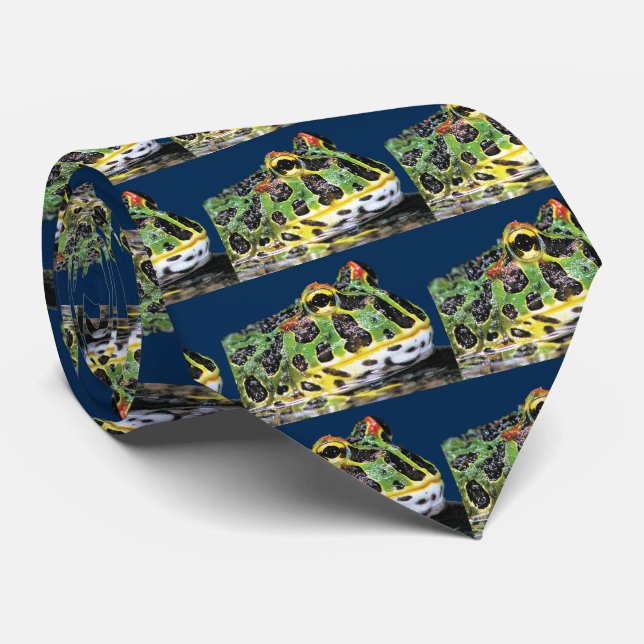 Argentine horned frog tie (Rolled)