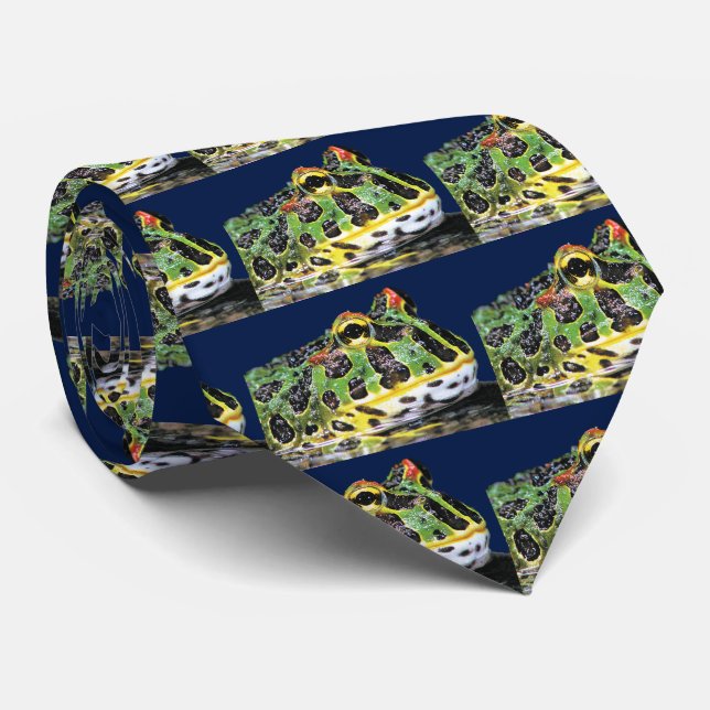 Argentine horned frog tie (Rolled)