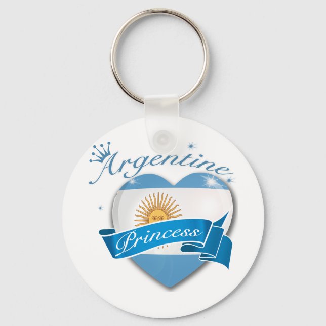 Argentine Princess Keychain (Front)