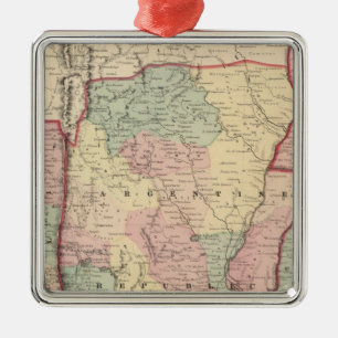 Argentine Republic, Chili, Uruguay and Paraguay Metal Ornament