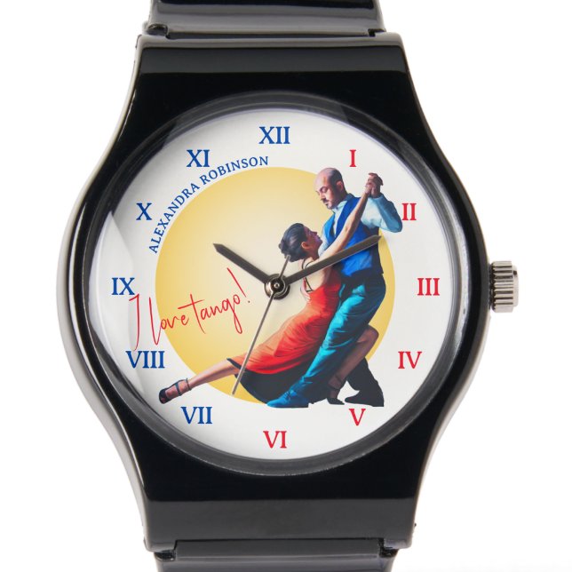 Argentine Tango Dance Passion Couple Art  Watch (Creator Uploaded)