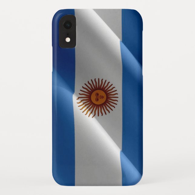 Argentine waving flag Case-Mate iPhone case (Back)