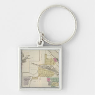 Argentine, Wyandotte County, Edwardsville, Kansas Keychain