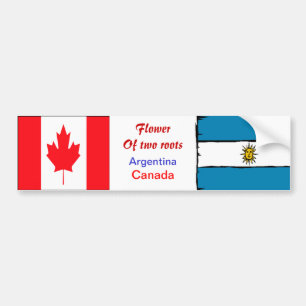 Argentinian-canadian bumper stickers