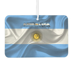 argentinian flag air freshener