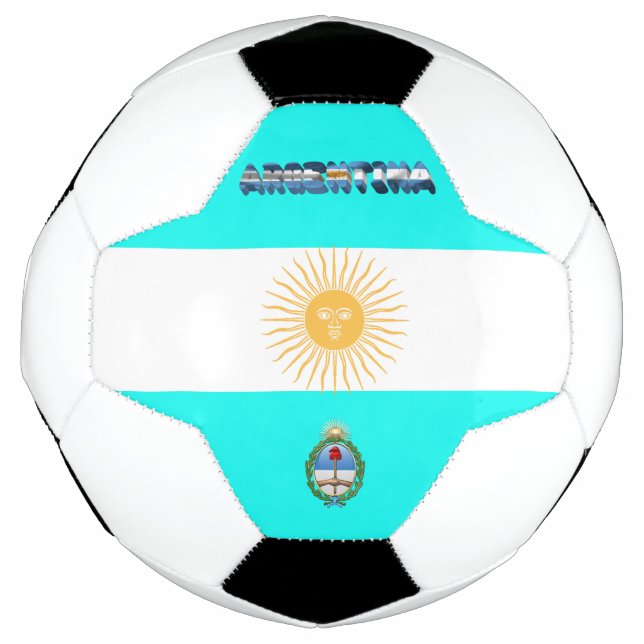 Argentinian flag soccer ball (Front)