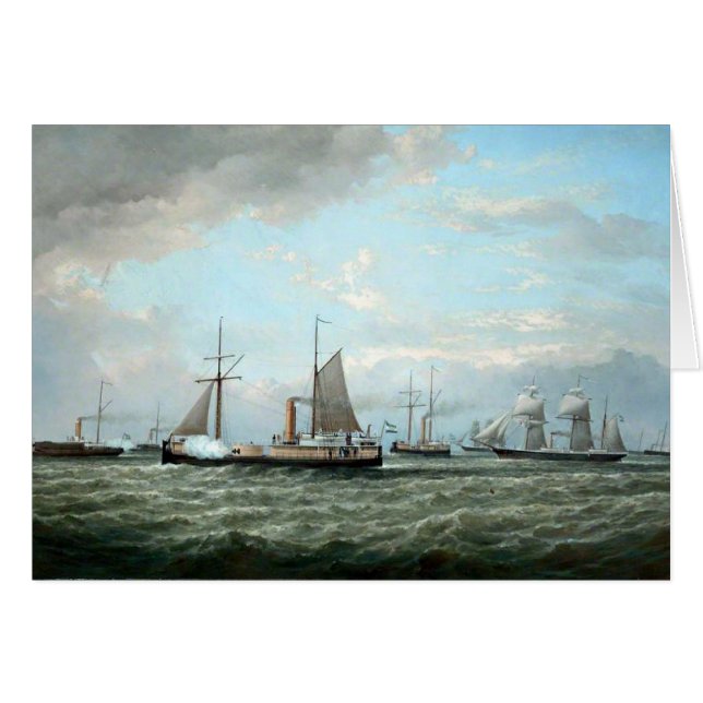 Argentinian Navy Fleet Vessels 1874 (Front Horizontal)