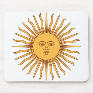 Argentinian Sun Mouse Pad