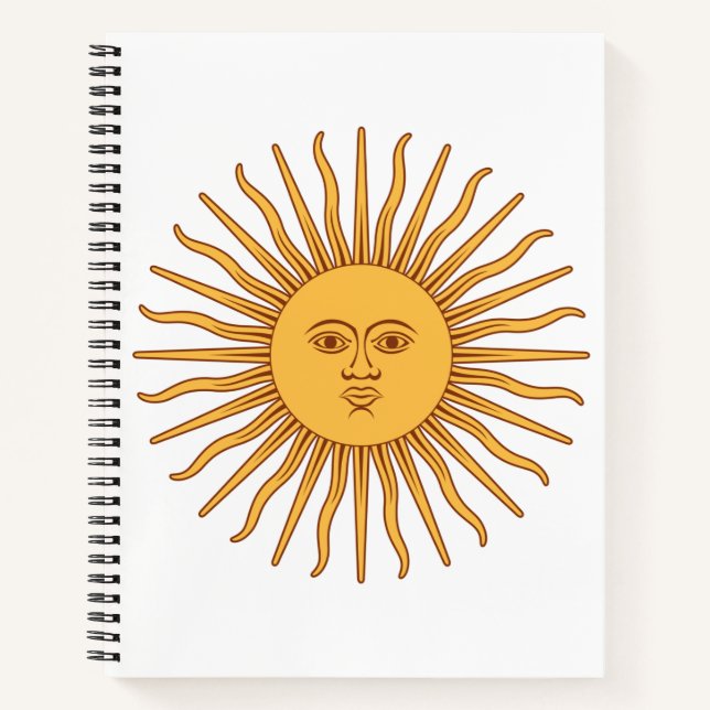 Argentinian Sun Notebook (Front)