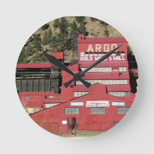 Argo Gold Mine & Mill, Idaho Springs, Colorado Round Clock