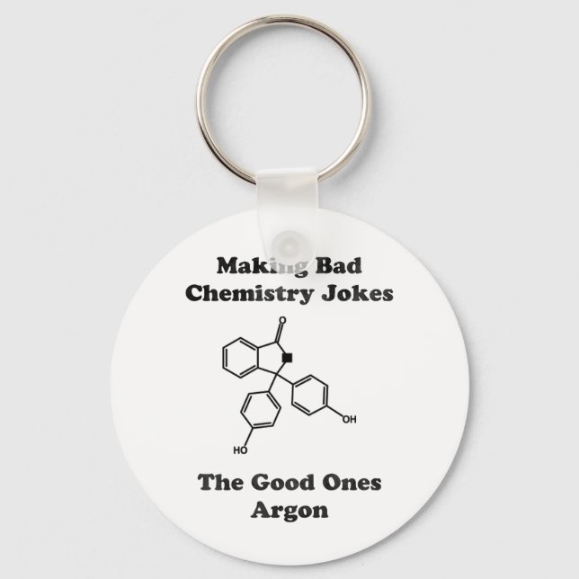 Argon Joke Keychain (Front)