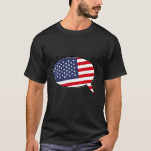 Arguing politics speech bubble T-Shirt