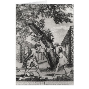 Argument between Jean-Jacques Rousseau
