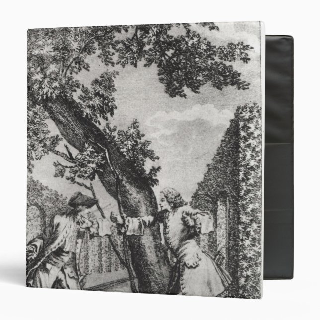 Argument between Jean-Jacques Rousseau Binder (Front/Inside)