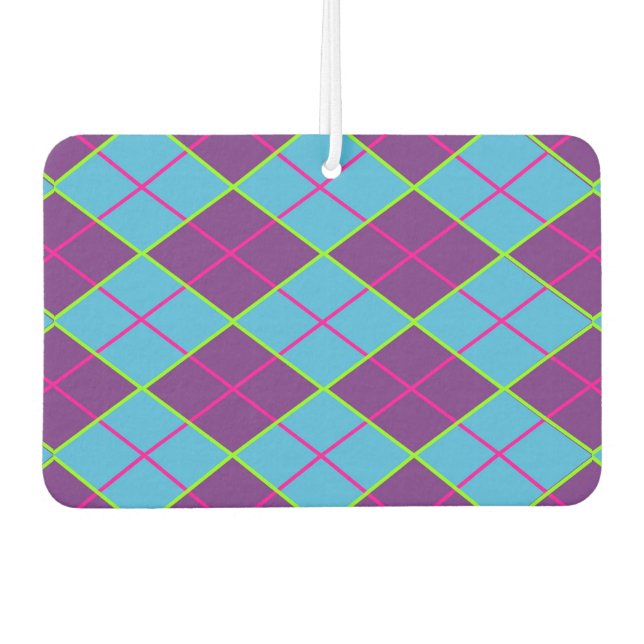 Argyle Air Freshener (Front)
