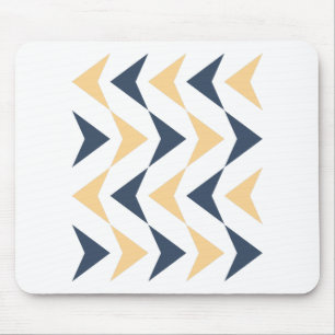 Argyle arrows mouse pad