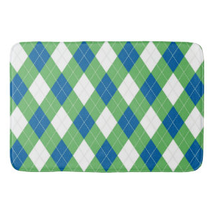 Argyle Bath Mat