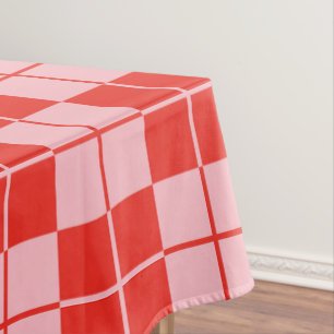 Argyle Chequerboard Plaid Tablecloth