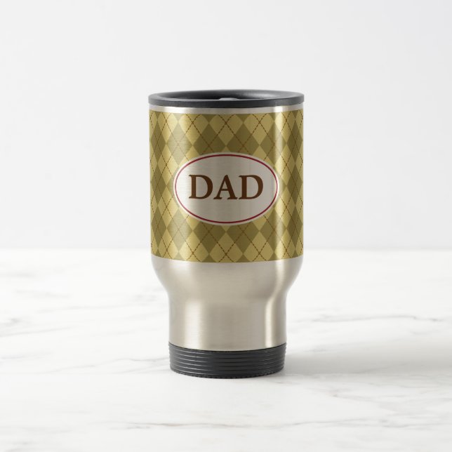 Argyle Dad  Mug (Center)