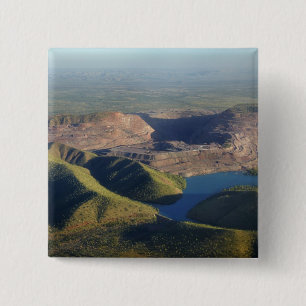 Argyle Diamond Mine 2 Inch Square Button
