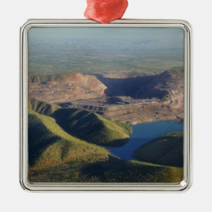 Argyle Diamond Mine Metal Ornament