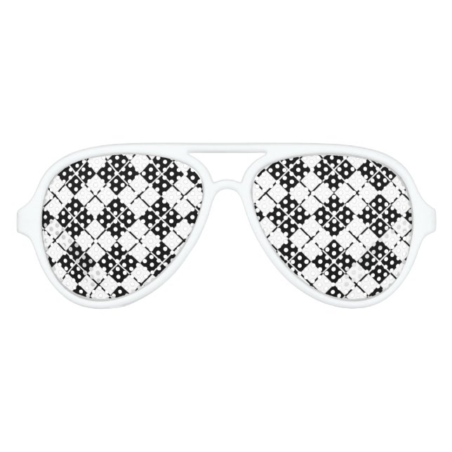 Argyle Fun Aviator Sunglasses (Front)