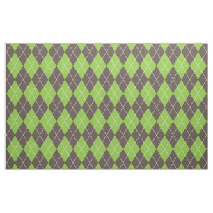 Argyle green fabric. fabric