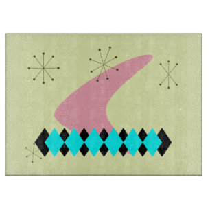 Argyle Mid Century Modern Cutting Board