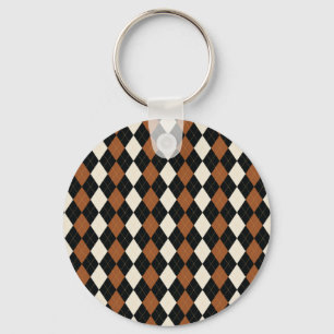 Argyle Patten Keychain