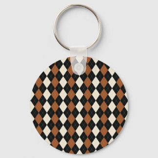 Argyle Patten Keychain