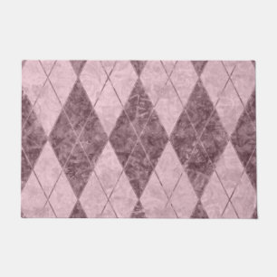 Argyle Pattern Diamonds  Doormat