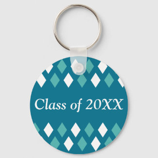 Argyle Personalized Class Of Keychain