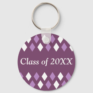 Argyle Personalized Class Of Keychain