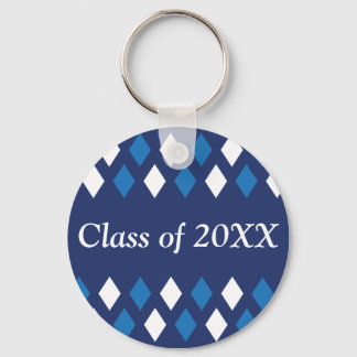 Argyle Personalized Class Of Keychain