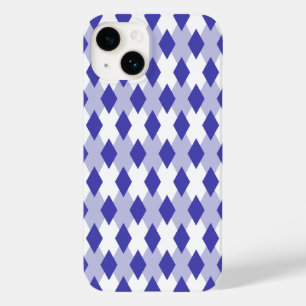 Argyle Plaid Pattern_4A46B0 Case-Mate iPhone 14 Case