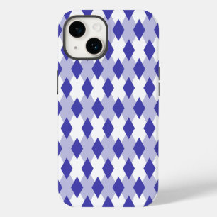 Argyle Plaid Pattern_4A46B0 Case-Mate iPhone 14 Case