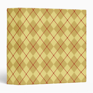 Argyle Scrapbook Binder