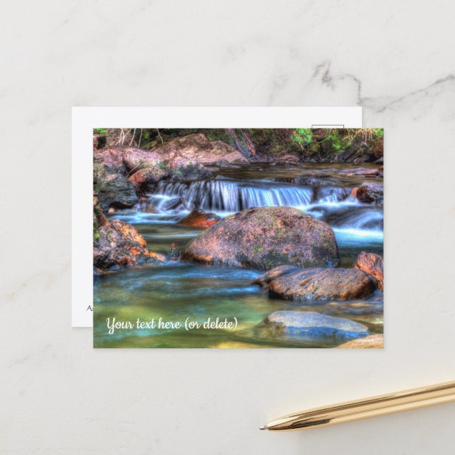 Argyll burn Postcard (Front/Back In Situ)