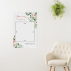 ARIA Tea Party Baby shower photo Prop Frame