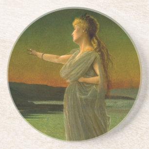 Ariadne at Naxos John Atkinson Grimshaw Coaster